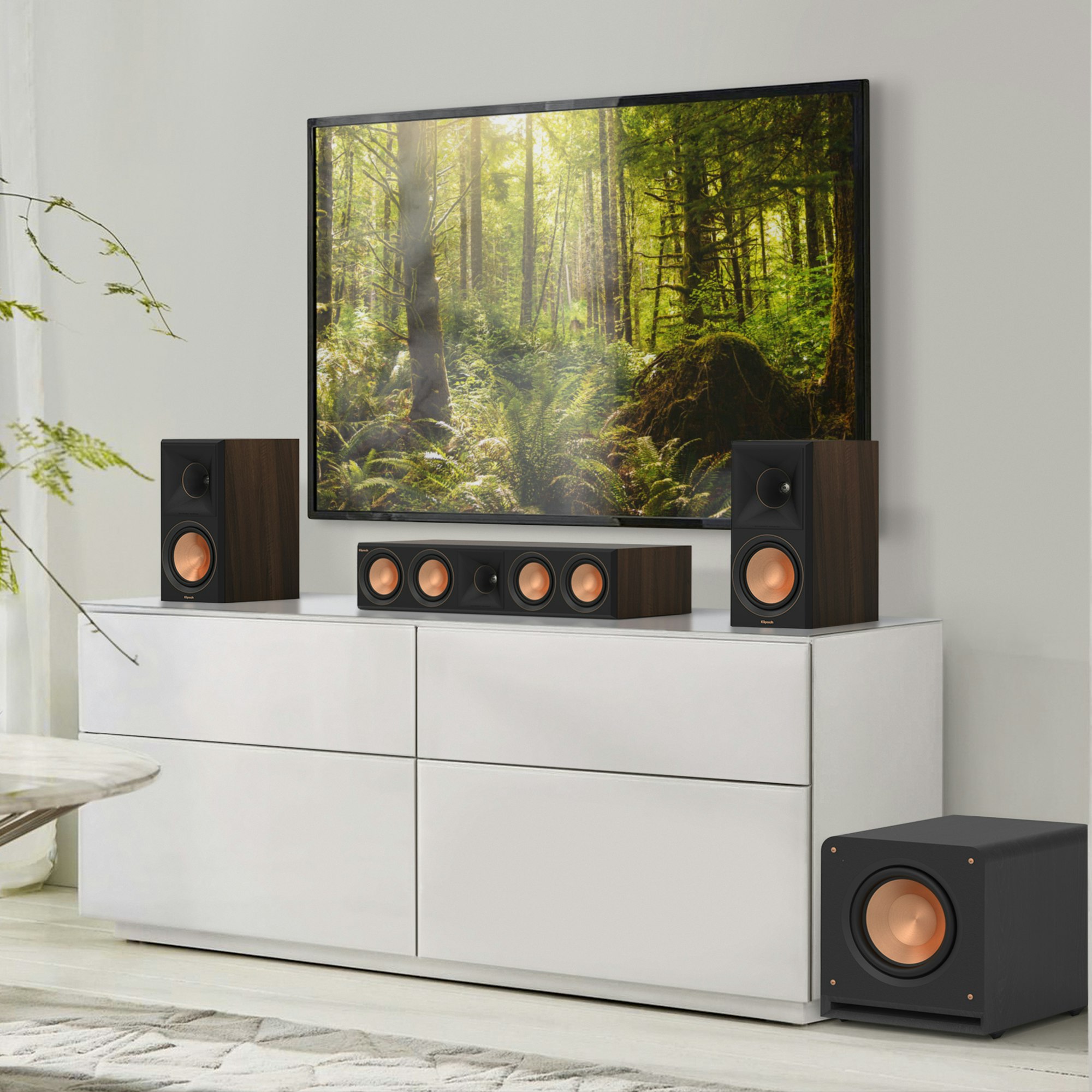 RP 1200 SW in a 3 1 configuration with other Reference Premiere Speakers mobile